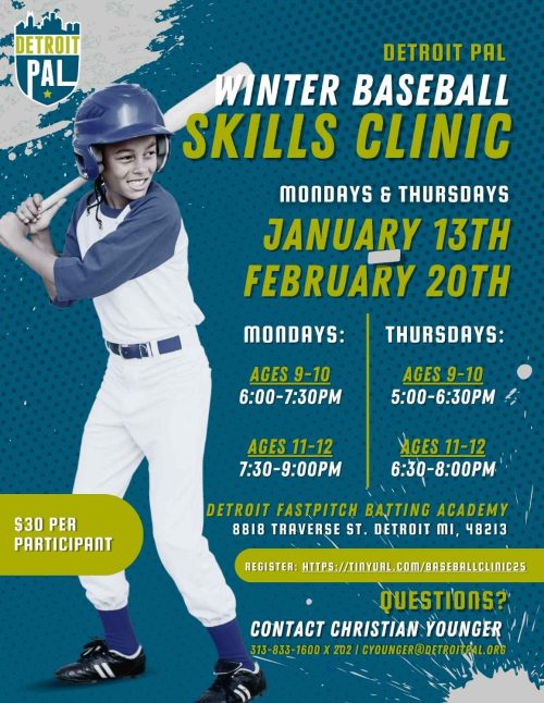 Winter Baseball Skills Clinic 2025